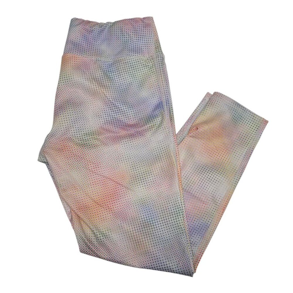Pro Player Wicking Leggings Pastel Colors Workout Athletic Womens Medium Pink